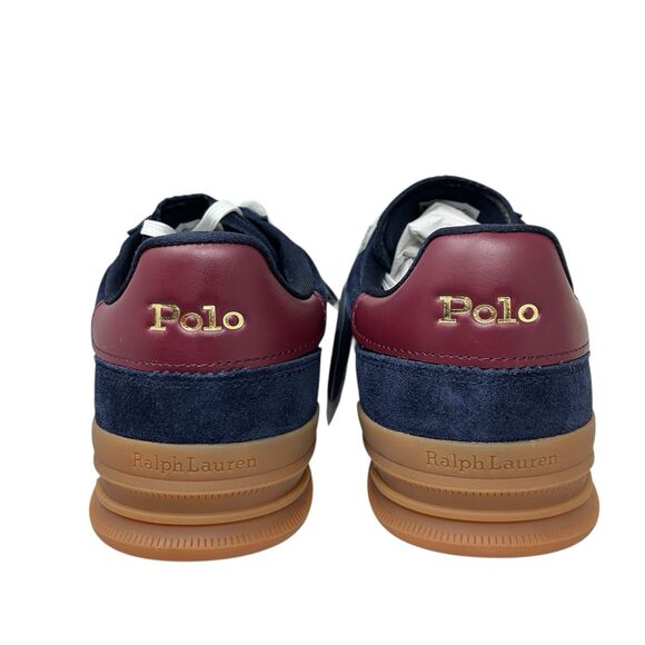 Polo Ralph Lauren Sneakers Mens 13 Blue Heritage Aera Suede‎ Sneakers Gold Pony main image 9